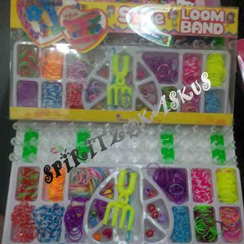 Koleksi Loom Bands Kit dan Refill (Banyak Macam) Surabaya Jaminan Murahhh
