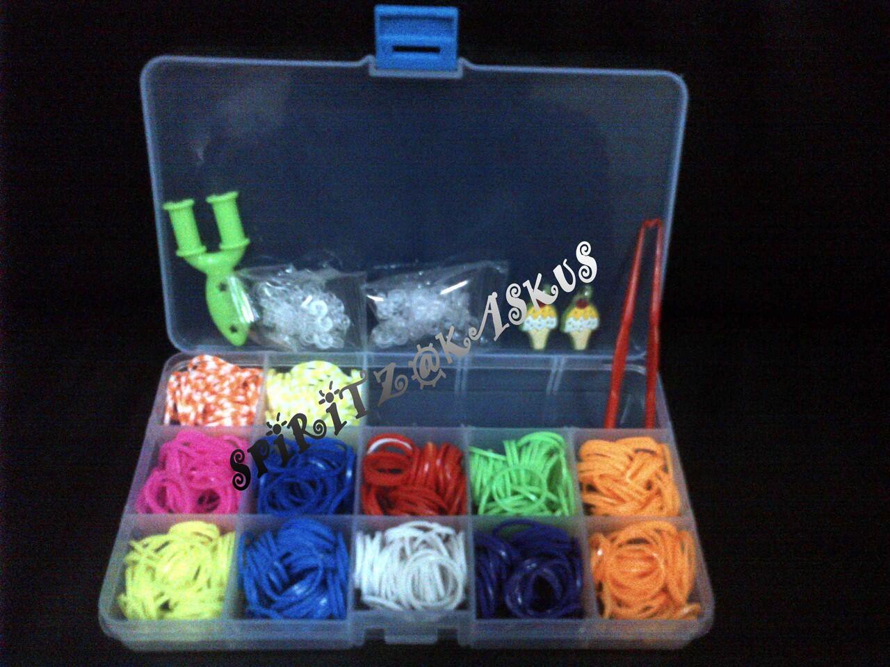 Koleksi Loom Bands Kit dan Refill (Banyak Macam) Surabaya Jaminan Murahhh