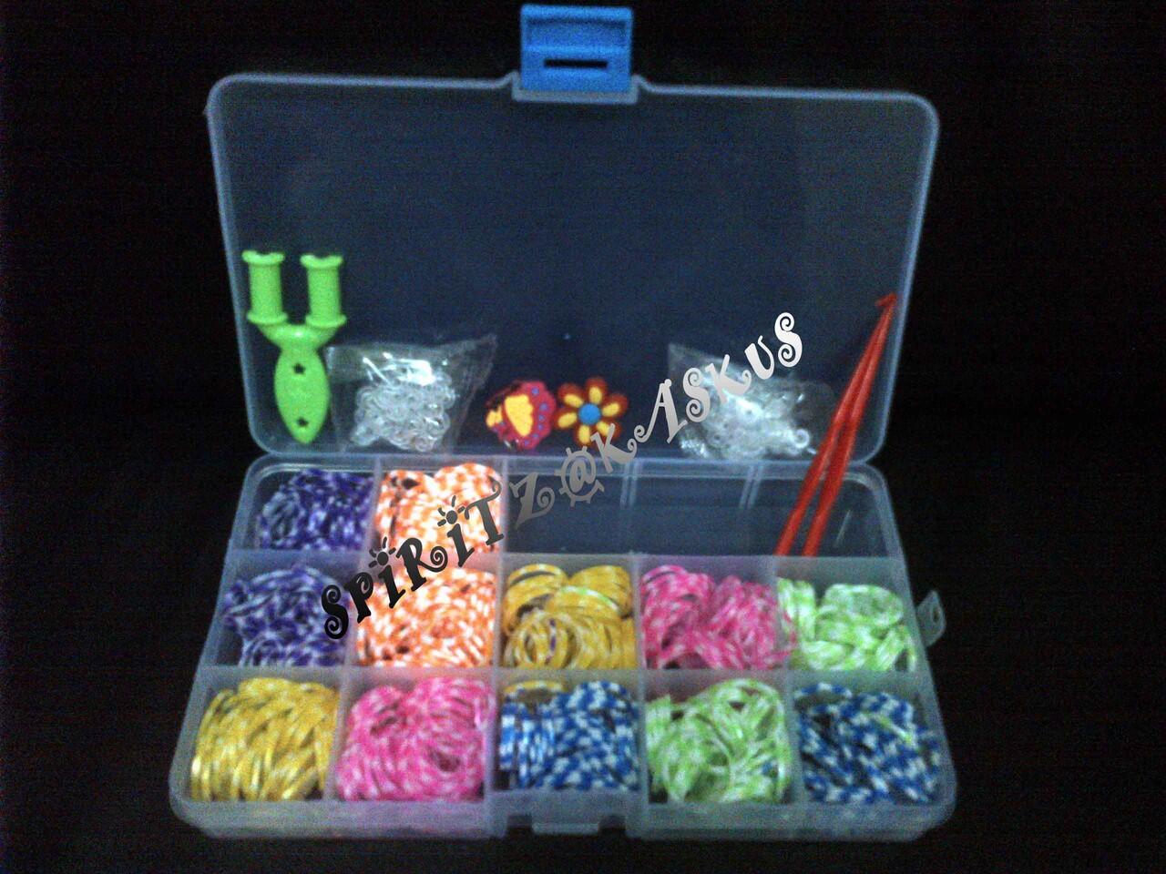 Koleksi Loom Bands Kit dan Refill (Banyak Macam) Surabaya Jaminan Murahhh