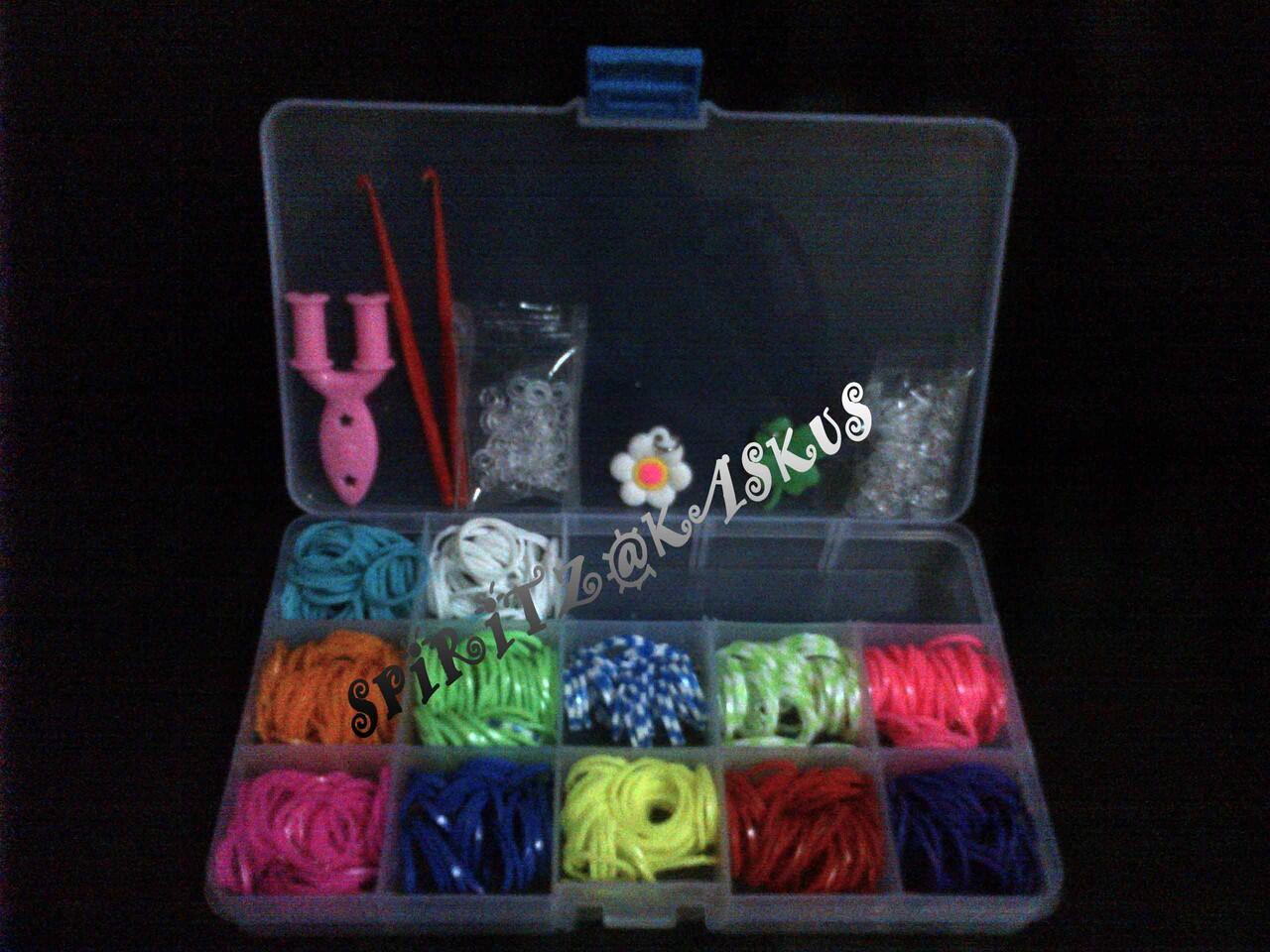Koleksi Loom Bands Kit dan Refill (Banyak Macam) Surabaya Jaminan Murahhh