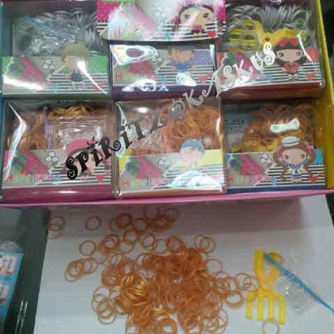 Koleksi Loom Bands Kit dan Refill (Banyak Macam) Surabaya Jaminan Murahhh