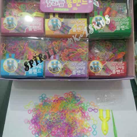 Koleksi Loom Bands Kit dan Refill (Banyak Macam) Surabaya Jaminan Murahhh