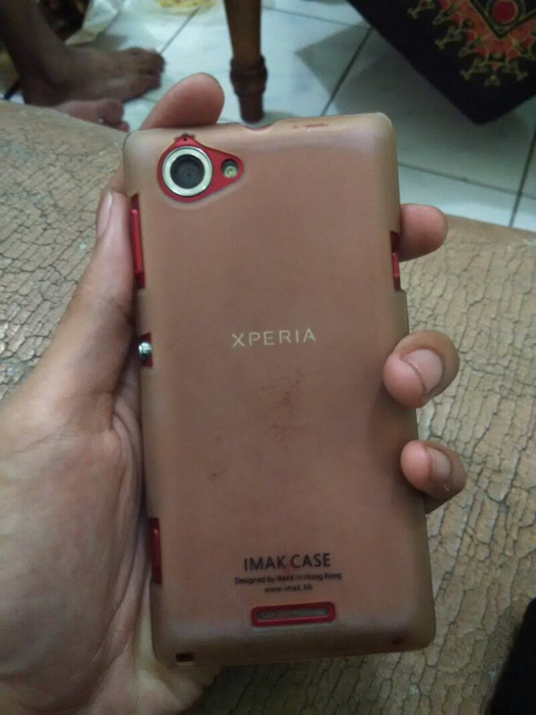 Sony Xperia L Red Batangan Murah