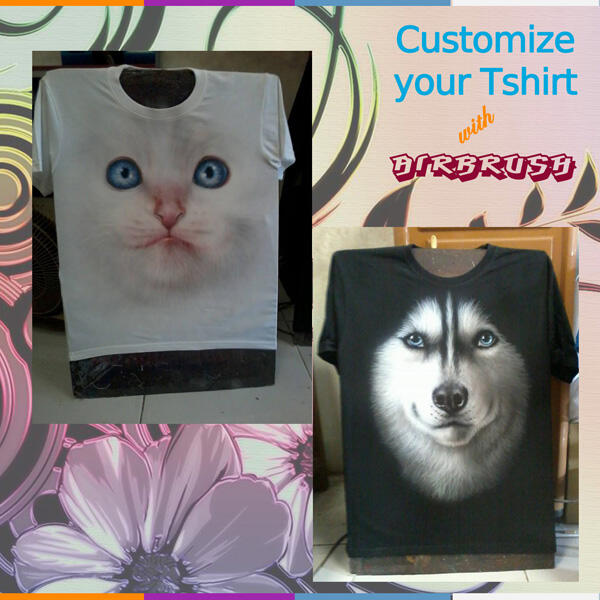 AIRBRUSH KAOS MURAH || KUALITAS MANTAB