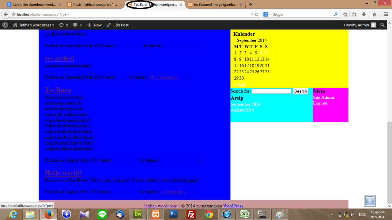 &#91;ASK&#93; Link di post mengarah ke halaman utama wordpress