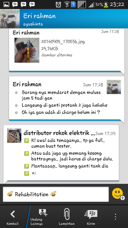 KOMENTAR DAN KESAKSIAN PARA COSTUMER REHABILITATION SHOP