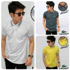 polo lacoste dan rompi levis