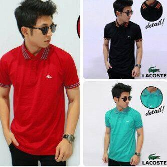 polo lacoste dan rompi levis
