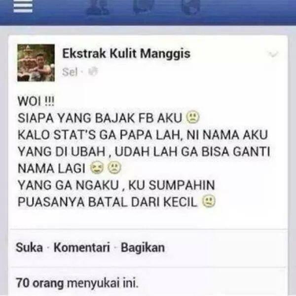 Yg Gokil Dari FB Gaann
