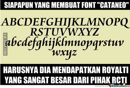 &#91;Share&#93;Misteri dibalik font sinetron RCTI