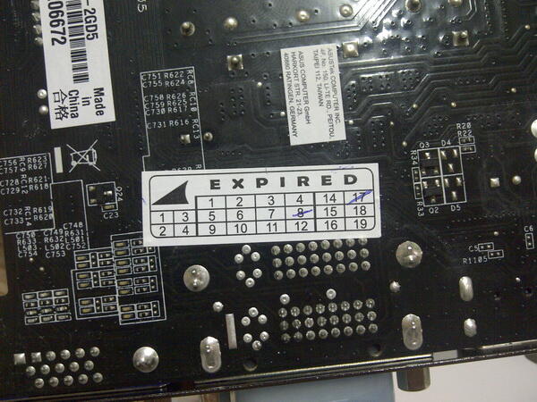 Asus GTX750Ti 2Gb Single fan