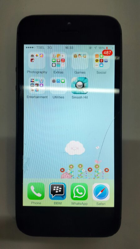 iphone 5 Black 32gb Second
