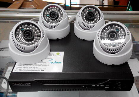 CCTV 4 Channel MURAH! hanya Rp 1.800.000,-