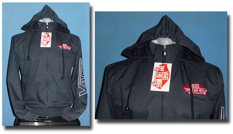 Jaket Vans Parasut Bordir, Harga Grosir, Hanya Rp 100.000
