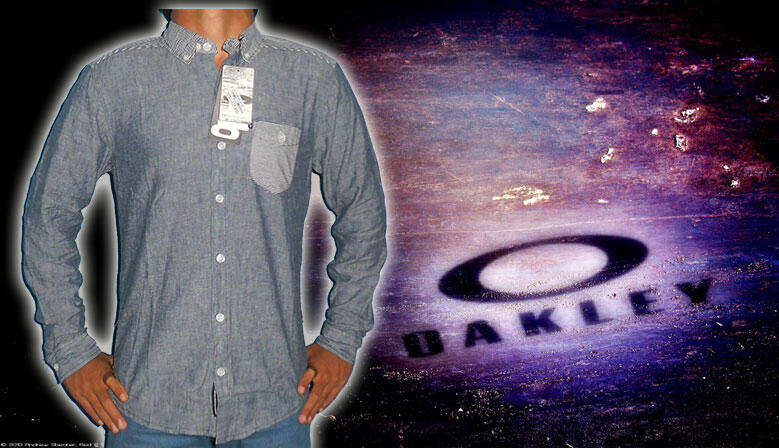 Kemeja Oakley Abu Type A dan Type B, Harga hanya Rp 120.000