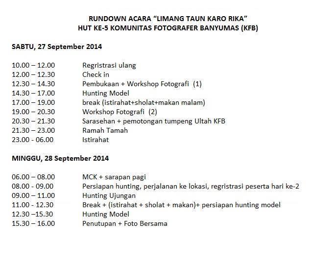 &#91;KOMUNITAS FOTOGRAFER BANYUMAS&#93; IKUTI! HUNTING DAN WORKSHOP