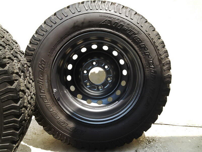 Terjual Velg kaleng ford ranger 16” plus BF Goodrich AT PCD 6x139 (Land