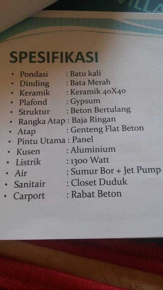 Terbatas, 6 rumah Kavling harga mulai 300 jt an, Kecamatan JATIASIH Bekasi
