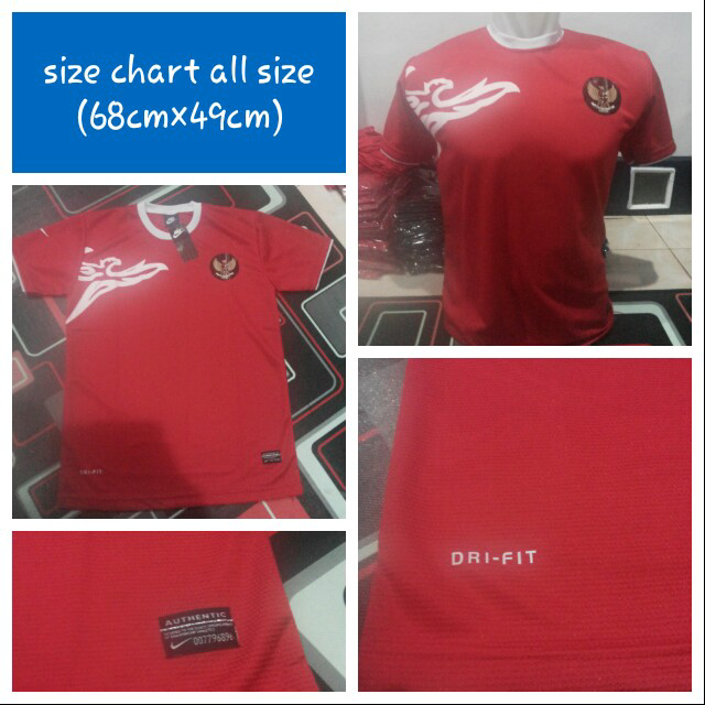 Jersey indonesia u-19/ garuda jaya