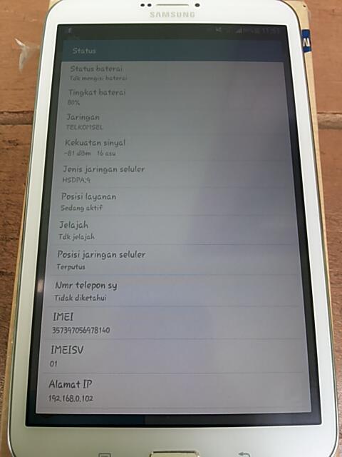 JUAL TAB 3.8 INCH SAMSUNG ORIGINAL