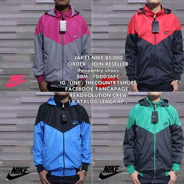 VENDOR JAKET NIKE ADIDAS PUMA DC HARRINGTON PARKA GROSIR/ECER/OPEN RESELLER