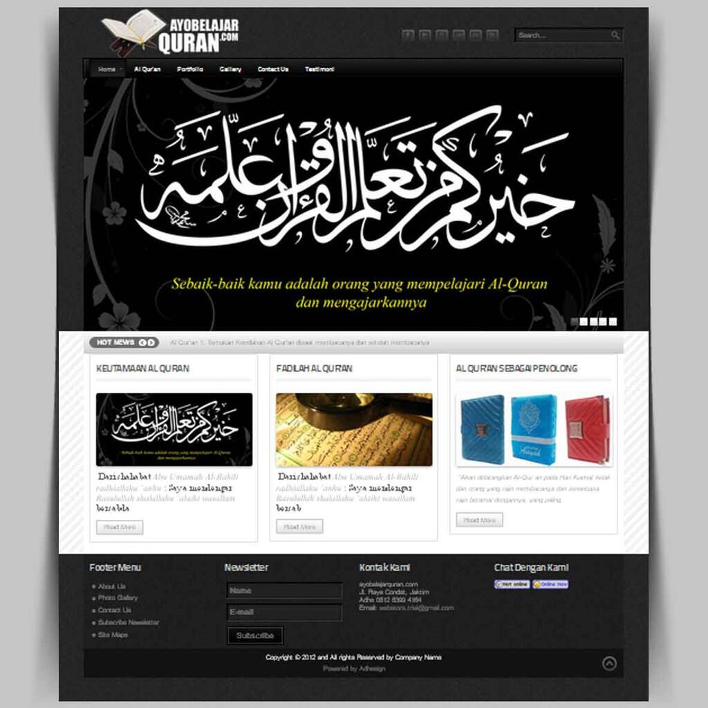 Jasa Pembuatan Website & Desain Grafis