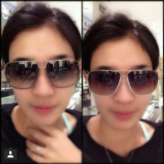 Dhini aminarti yang jago ber-akting, jago juga berselfie