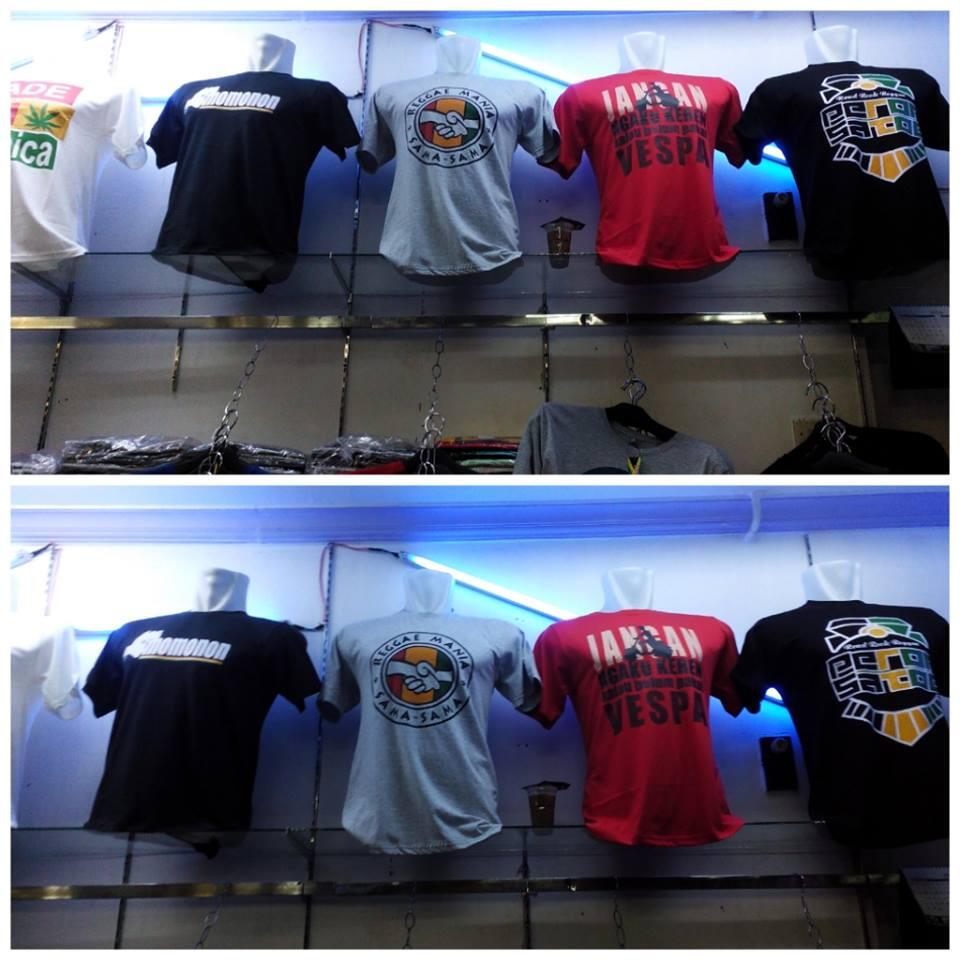 kaos reggae lengkap murah
