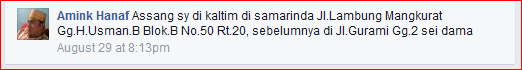 Ini dia gan, Amink Hanaf yang katanya mau membumihanguskan Kalimantan