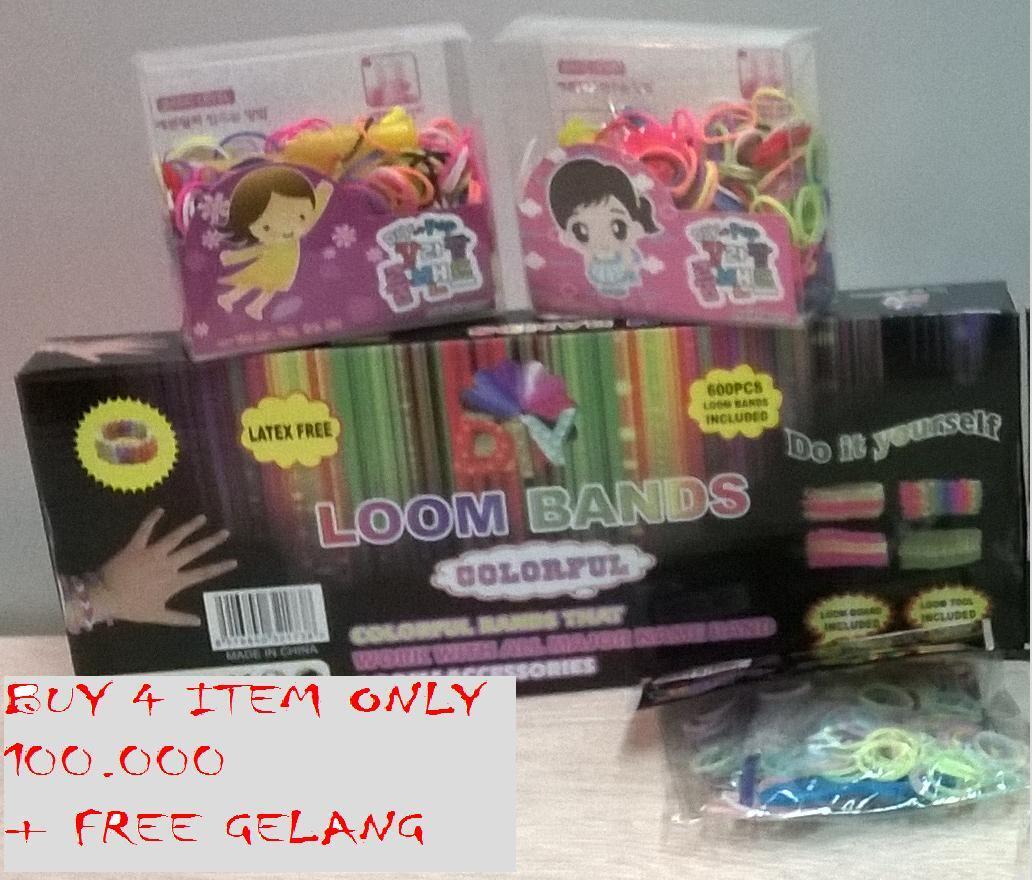 <b></b> PROMO paket Loombands ^0^ DIJAMIN MURAHHH ^.^