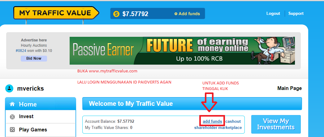 PROBUX + PAIDVERTS HYIP+PTC $1-$10/HARI + TIPS &amp; TOOL BUAT REFF ANE.....