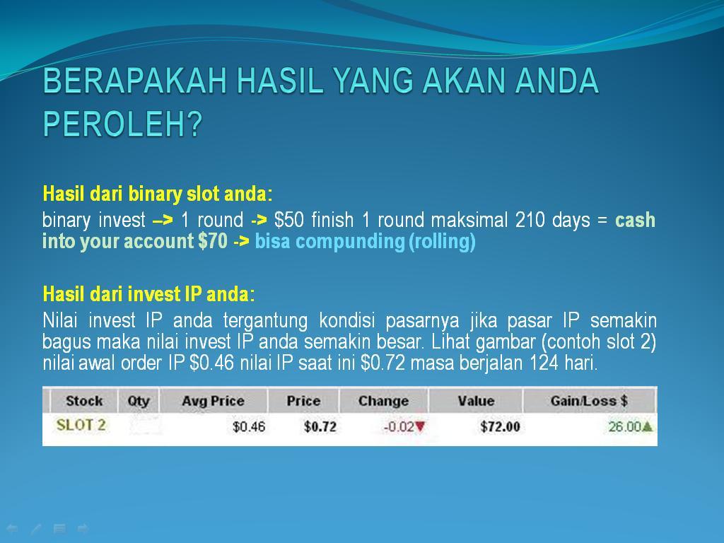 NEW PRELAUNCHING !! &quot; INVEST PROFIT &#91;BISNIS IP&#93; &quot; 