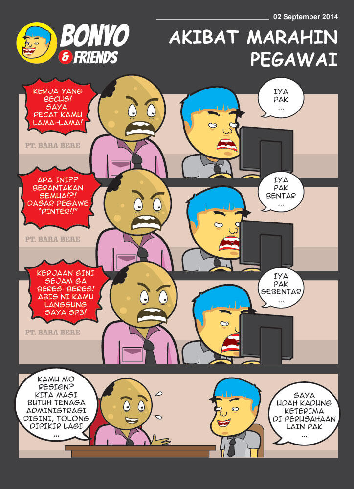 Komik Strip Buatan Ane! Bonyo and Friends!! 