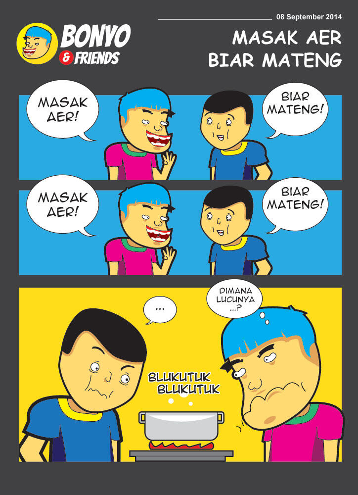 Komik Strip Buatan Ane! Bonyo and Friends!! 