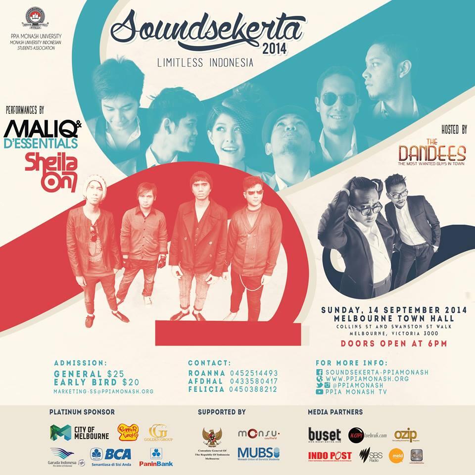 SOUNDSEKERTA 2014 feat. Sheila On 7 + Maliq &amp; D'essentials