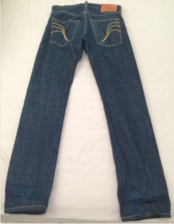 UAL IMPERIAL DUKE RAW INDIGO DRY DENIM 2ND SIZE 30