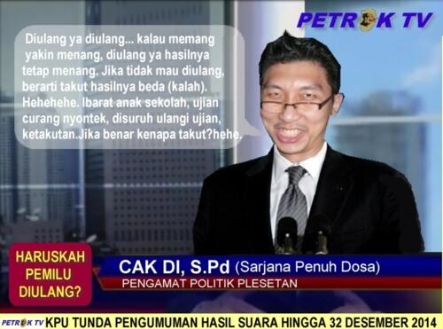 PETRUK TV: stasiun tv plesetan
