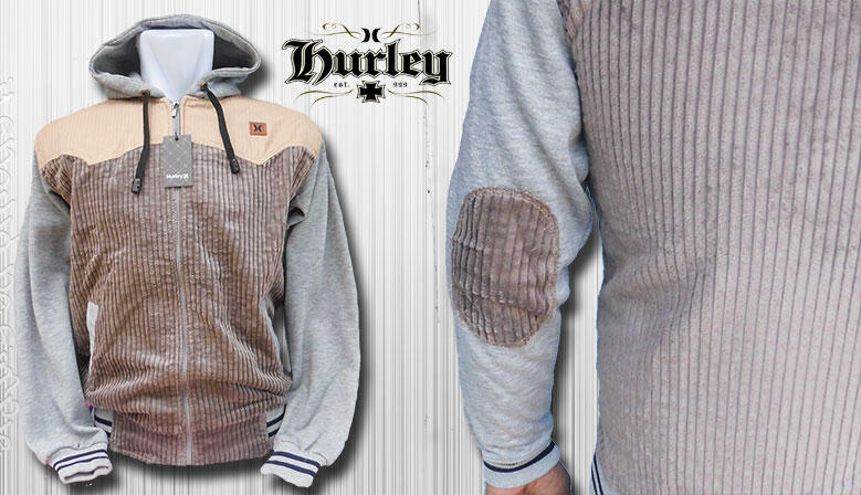 Jaket Hurley Corduroy Dark Brown, Harga Hanya Rp 130.000