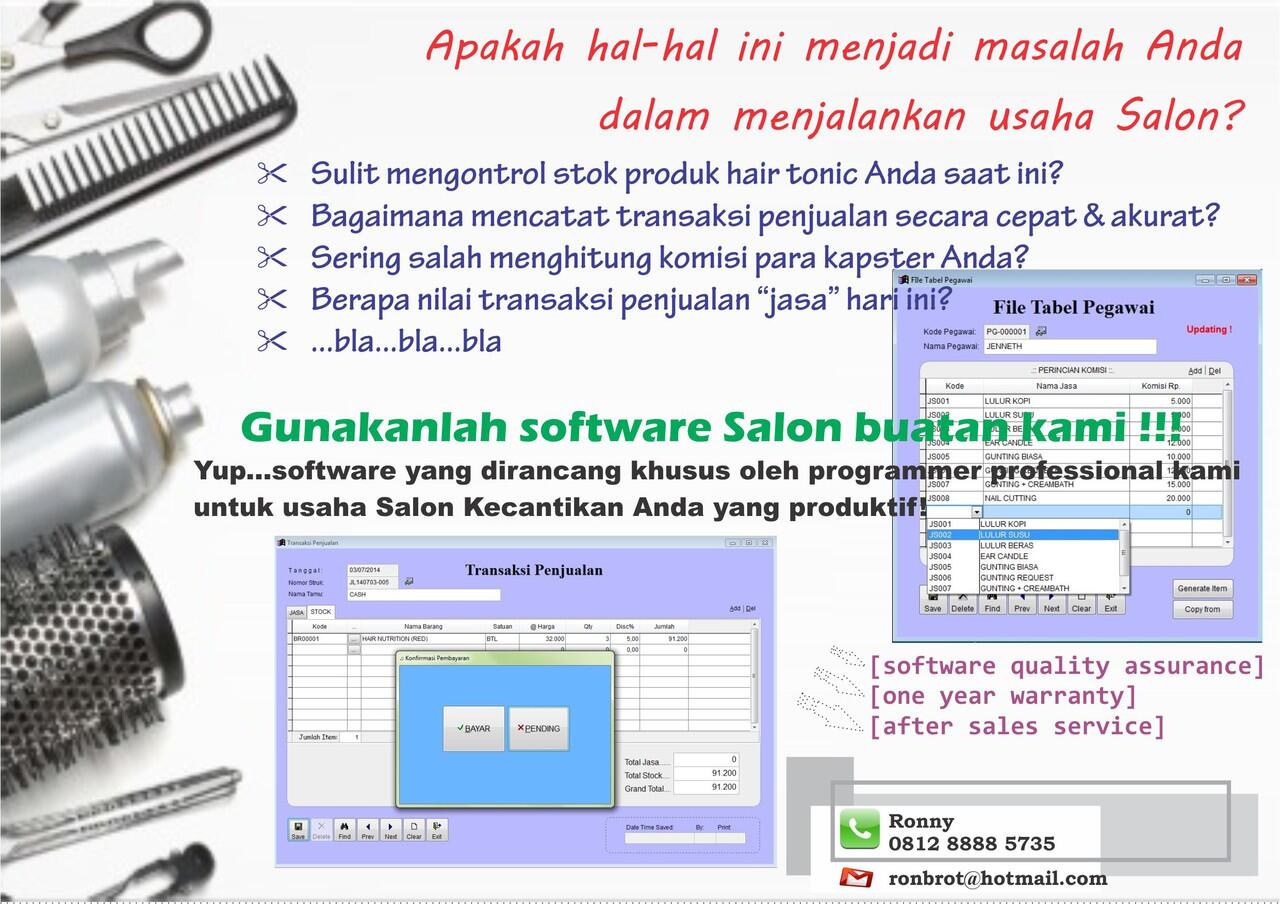 program software SALON