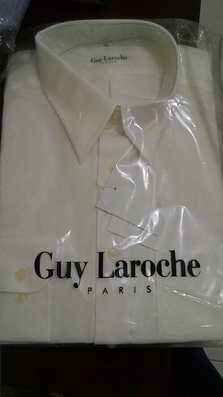DIJUAL BAJU KEMEJA PRIA GUY LAROCHE MASIH BARU !!