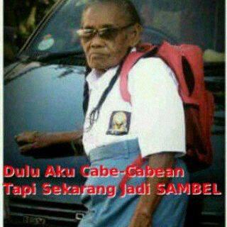 Udah jadi Sambal...
