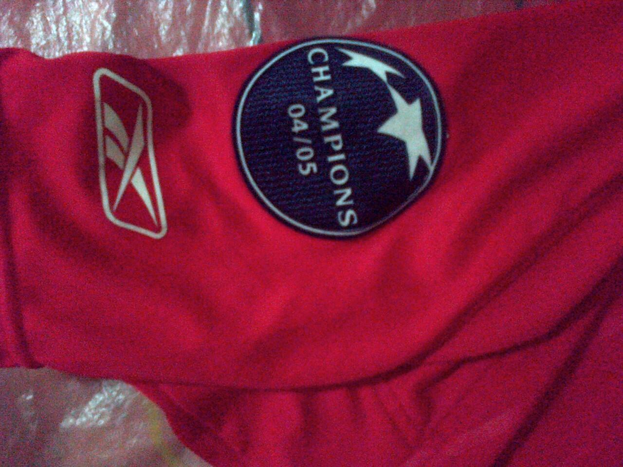 LIVERPOOL HOME CHAMPION LEAGUE 2005/06