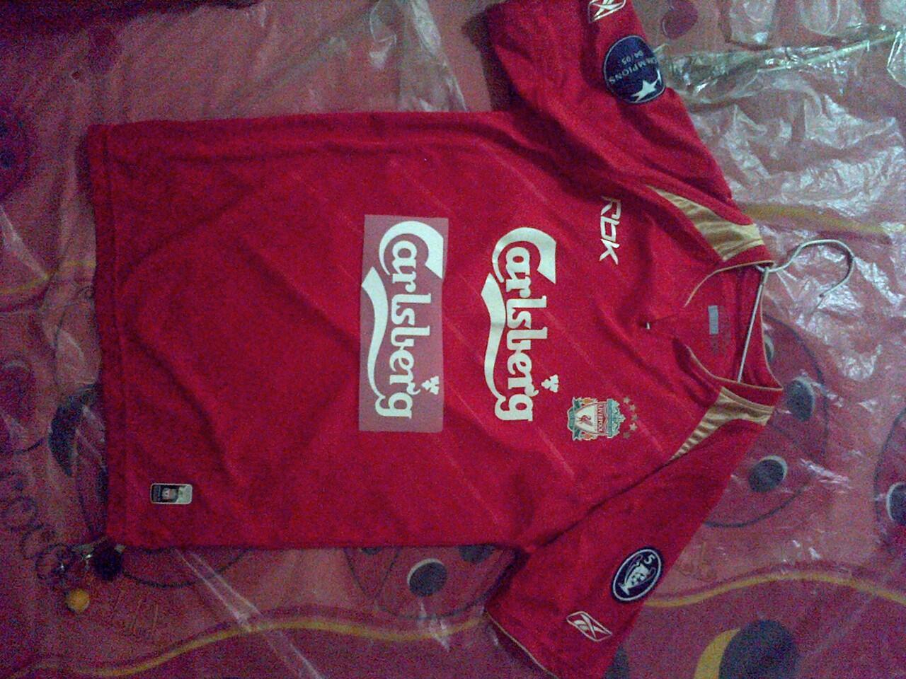 LIVERPOOL HOME CHAMPION LEAGUE 2005/06