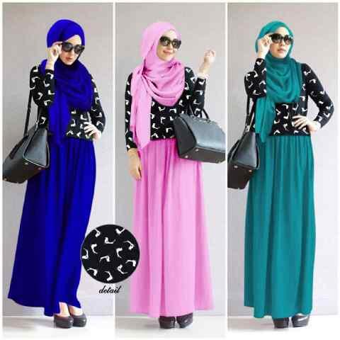 Baju Maxidress Stelan Shavina