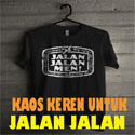 kaos jalan jalan men Ready Stck