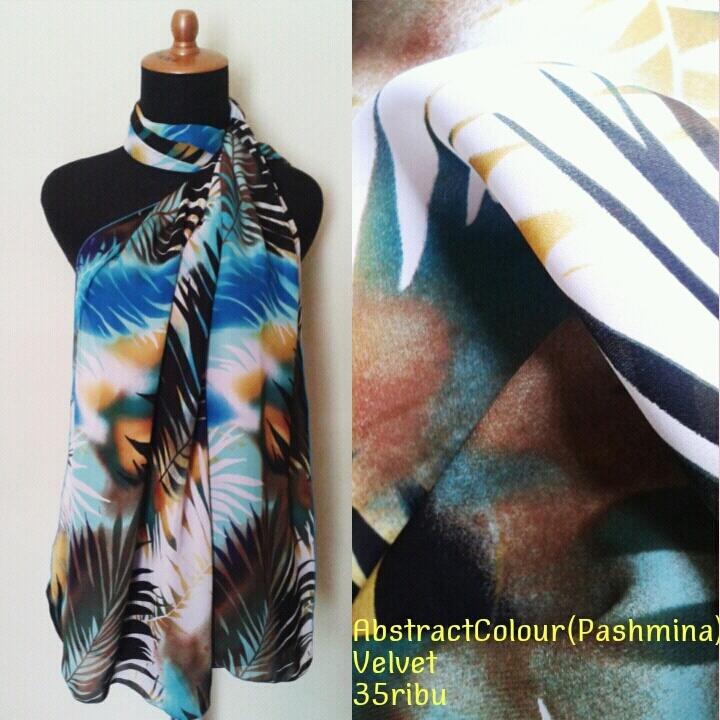 Pashmina Cantik Handmade by SekarQu (New&Limited Edition)
