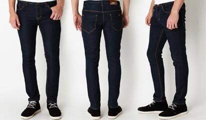celana jeans cowok (zara, psd, dc, levi's, lois, wrangler, cheap monday, dll) murah