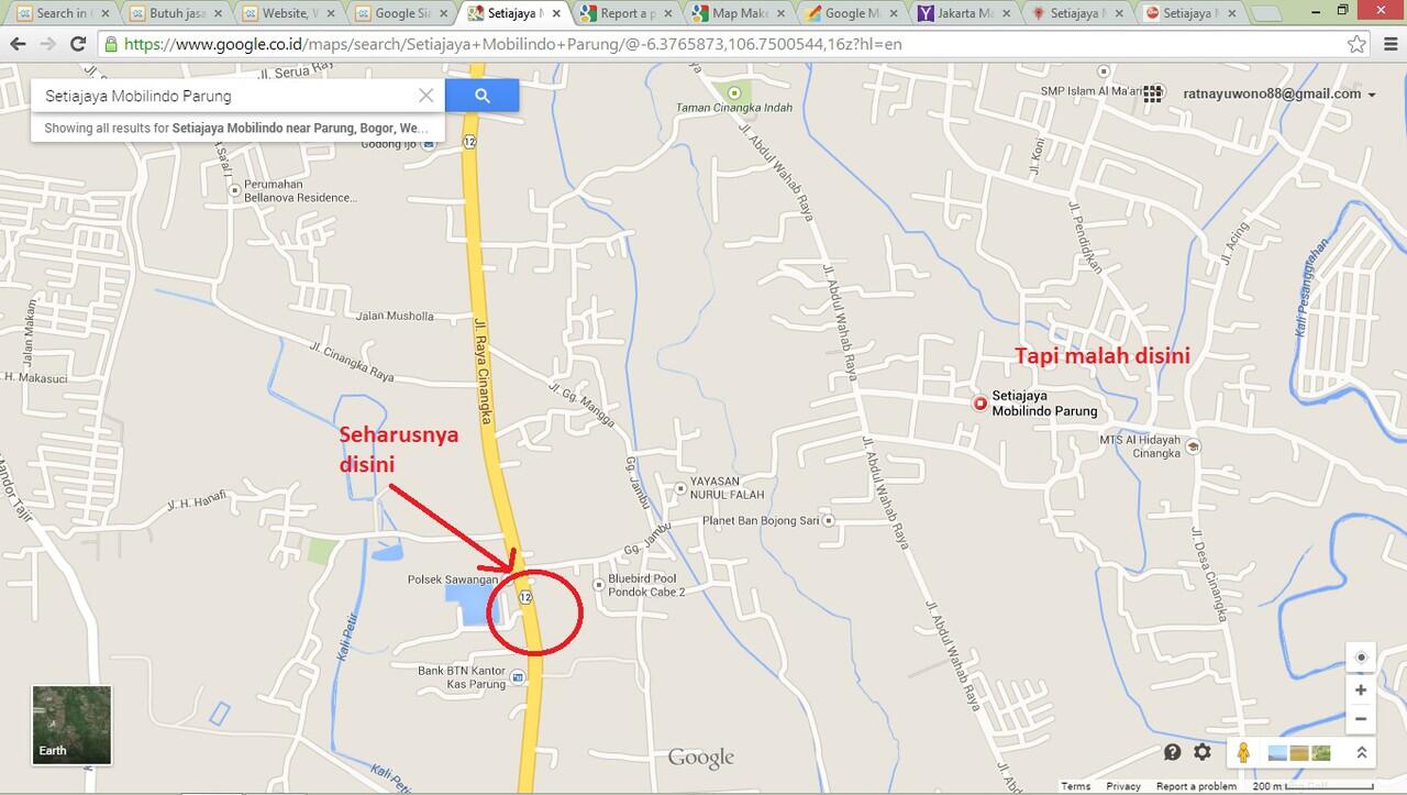 Yang Ahli Google Maps Masuk Sini Gan, Need Help Please