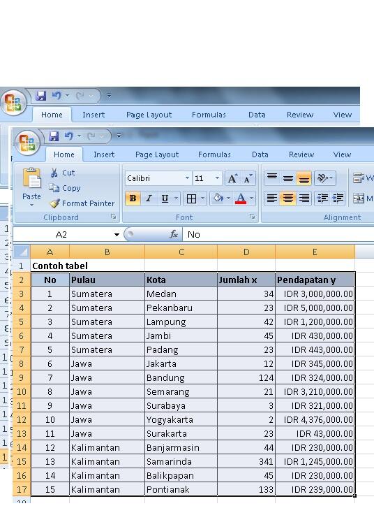 buat pemula cara mengolah data mengunakan pivot excel 2007