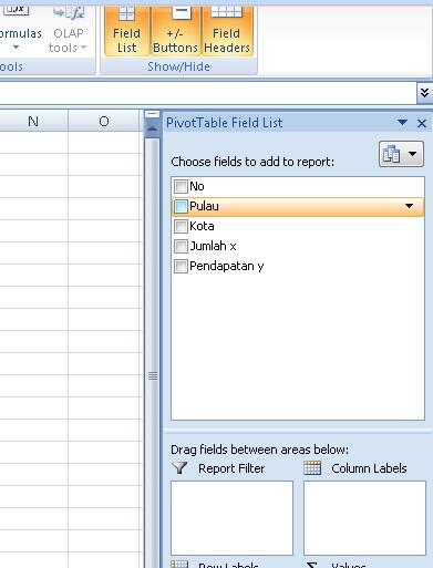buat pemula cara mengolah data mengunakan pivot excel 2007